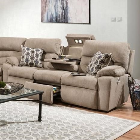 Franklin Tribute 79747 QP 3795 25 Triple Power Reclining Sofa